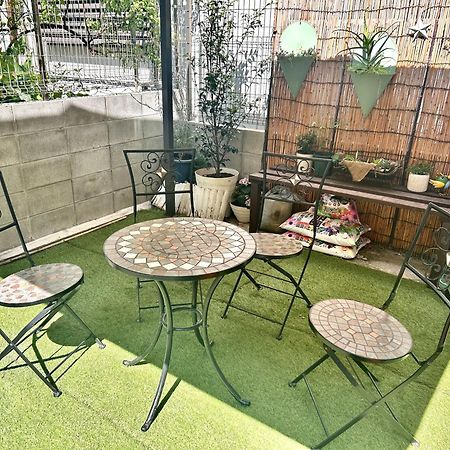 Villa 天下茶屋駅5分、専用庭付き平屋—Kik Iハウス à Ōsaka Extérieur photo