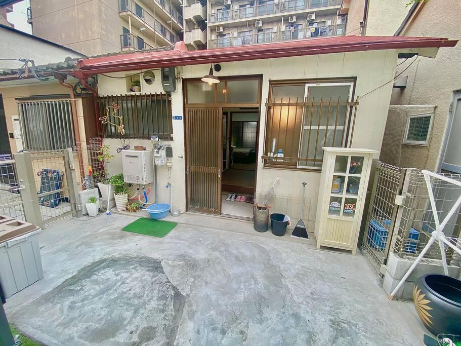 Villa 天下茶屋駅5分、専用庭付き平屋—Kik Iハウス à Ōsaka Extérieur photo