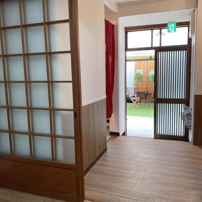 Villa 天下茶屋駅5分、専用庭付き平屋—Kik Iハウス à Ōsaka Extérieur photo